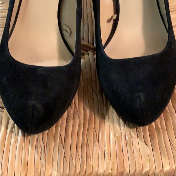 Zara Black Suede Heels - Picture 5 of 5